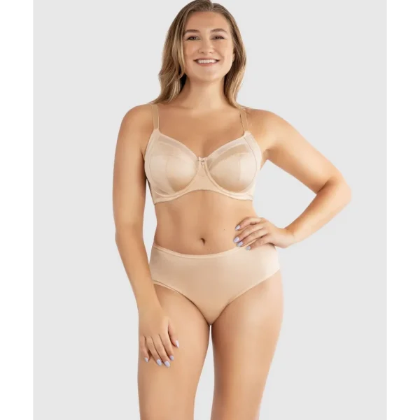 Buy Adele Unlined Wired Full Cup Bra-Bare