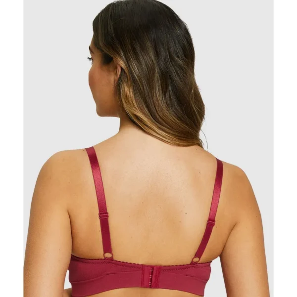 Buy Agathe Comfortable Padded Wirefree Bra with Lace