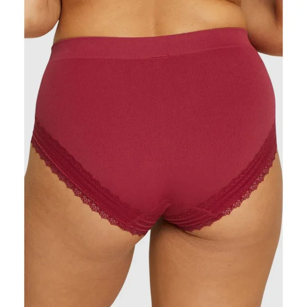 Buy Agathe Ribbed Full Coverage Shorty Underwear