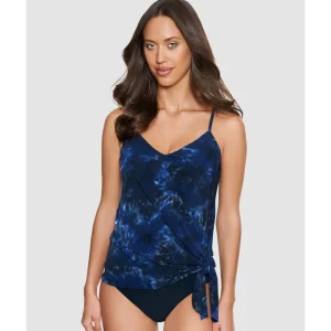 Buy Alex Asymmetrical Side Tie Underwired Tankini Top