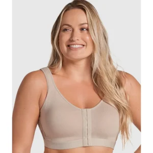 Buy All-in-One Cotton Posture Corrector Wireless Front Open Bra