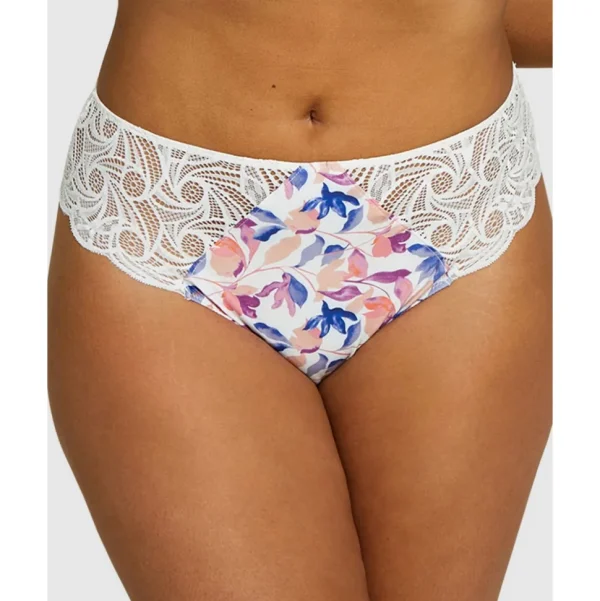 Buy Ariane Fantaisy Microfibre & Lace Bikini Brief-Floral