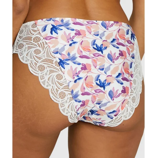 Buy Ariane Fantaisy Microfibre & Lace Bikini Brief-Floral