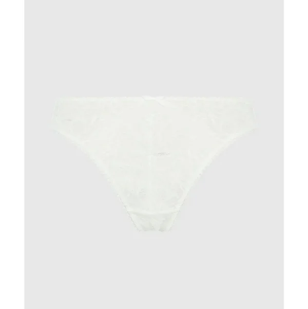 Buy Ariane Lace Brazilian Cut Brief-Ivory