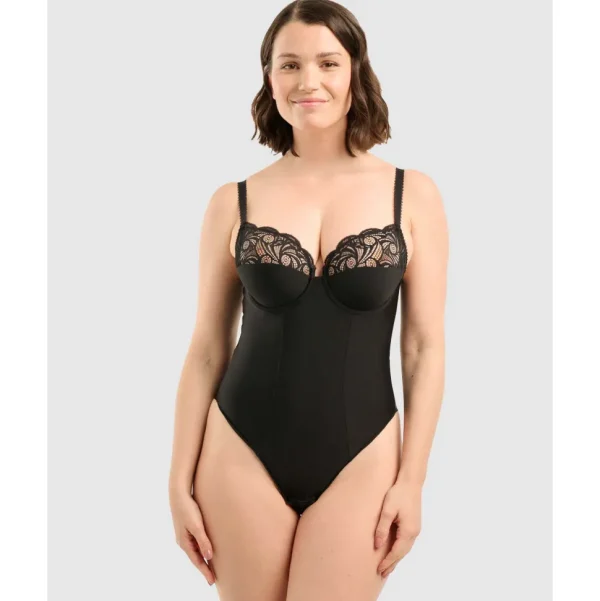 Buy Ariane Underwire Thong Bodysuit With Lace