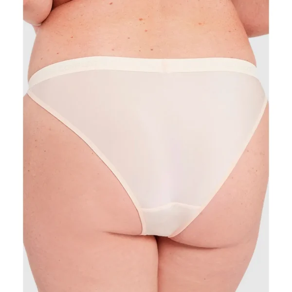 Buy Arum Gloss Tanga Side Lace Hipster Brief-Powder Ivory