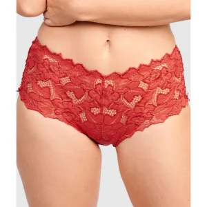 Buy Arum Mid-Rise Lace Brief-Jester Red