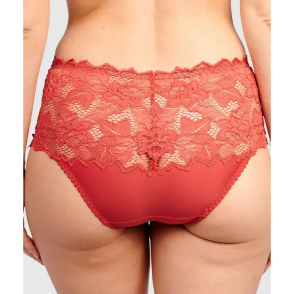 Buy Arum Mid-Rise Lace Brief-Jester Red