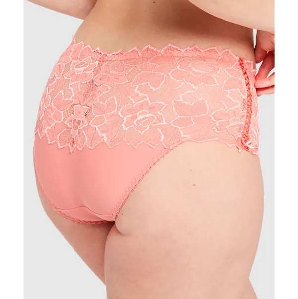 Buy Arum Mid-Rise Lace Brief-Paradise Pink