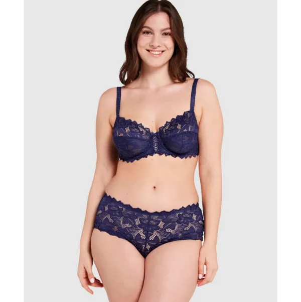 Buy Arum Mid-Rise Lace Brief-Blue Ribbon