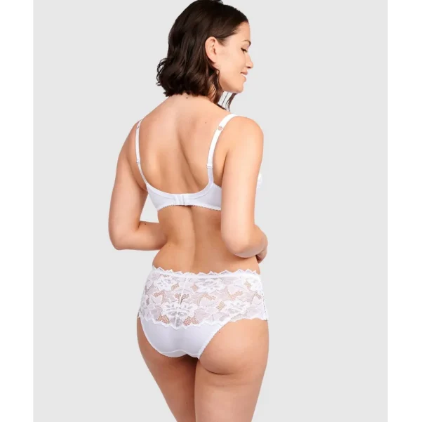 Buy Arum Mid-Rise Lace Brief-White