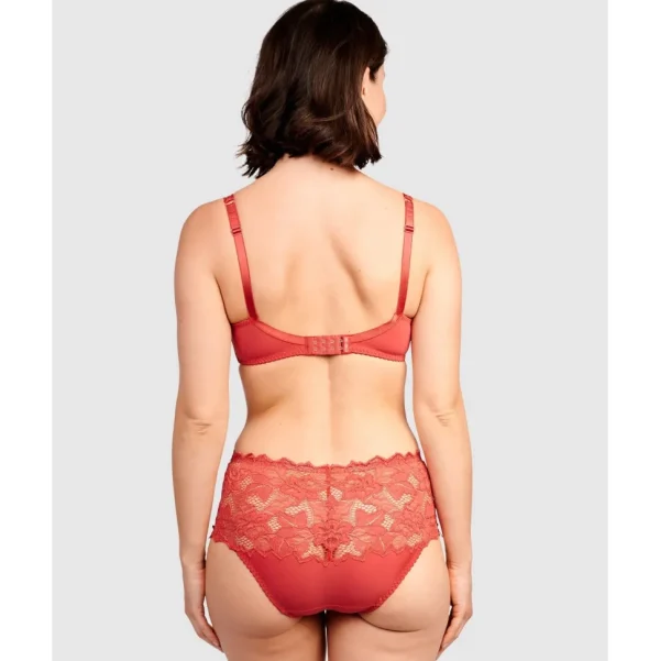 Buy Arum Mid-Rise Lace Brief-Jester Red