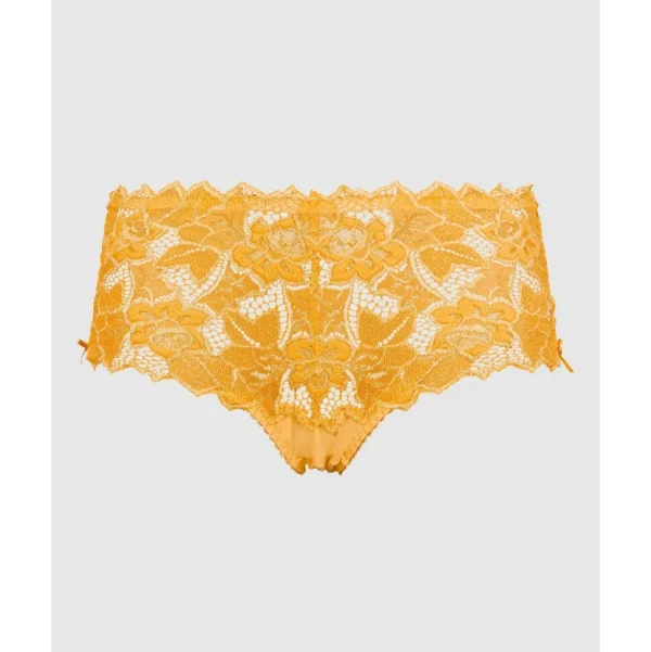 Buy Arum Mid-Rise Lace Brief-Golden Apricot