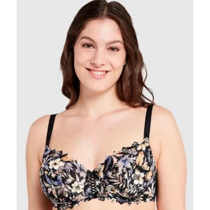 Buy Arum Mosaic Underwired Balconette Lace Bra