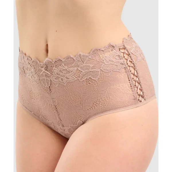 Buy Arum Prima Mid Rise Sheer Stretch Lace Brief