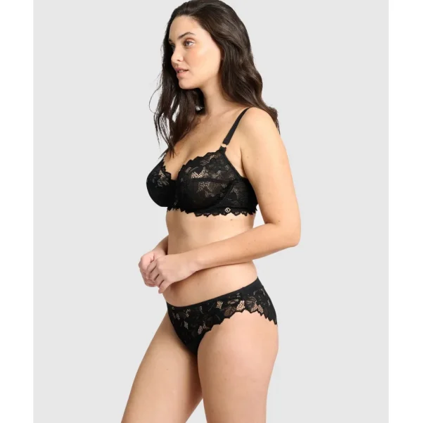 Buy Arum Prima Underwire Unlined Scalloped Lace Bra