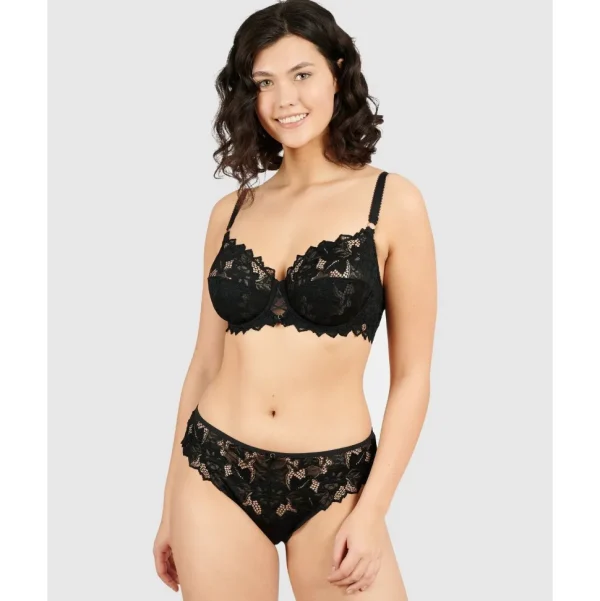 Buy Arum Prima Underwire Unlined Scalloped Lace Bra