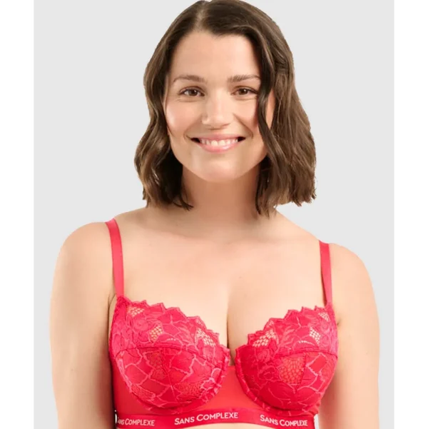 Buy Arum Trend Sheer Lace Longline Balconette Bra