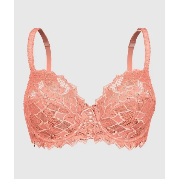 Buy Arum Underwire Balconette Lace Bra-Paradise Pink