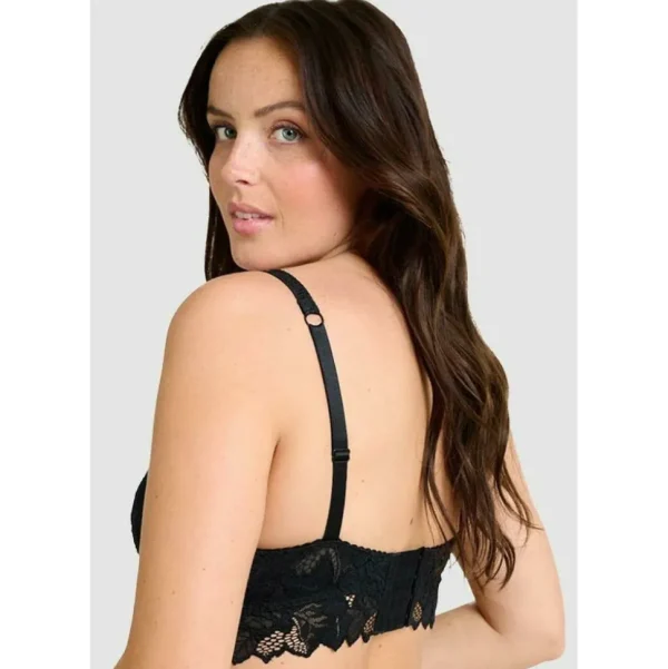 Buy Arum Underwired Longline Lace Bustier Bra