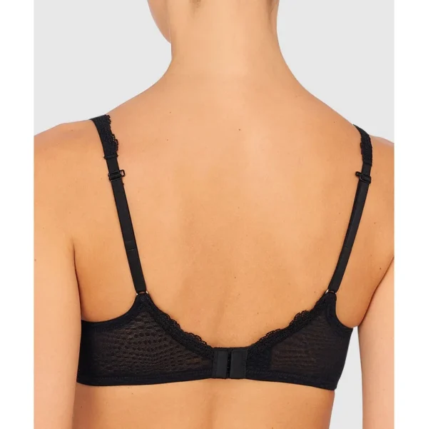 Buy Beyond Wired Convertible-to-Racerback Lightly-Padded Lace Bra Black/Cafe