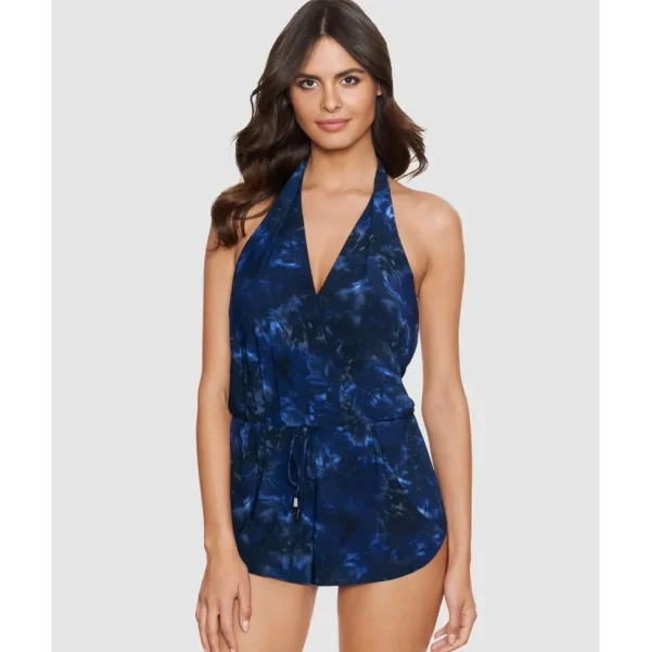 Buy Bianca Halter Loose Fit Romper Style Swimsuit