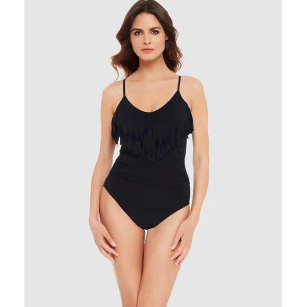 Buy Blaire Fringed Tummy Control Shaping Swimsuit