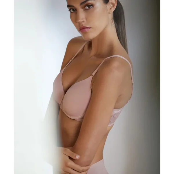 Buy Bliss Perfection Smooth Wired T-Shirt Bra Rose Beige