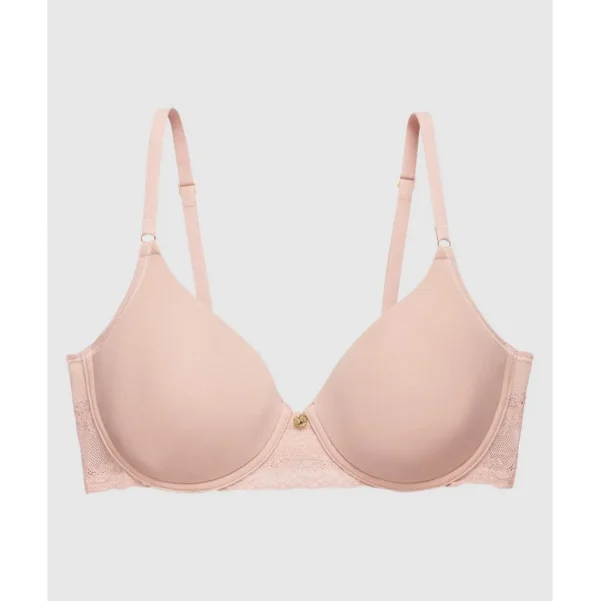 Buy Bliss Perfection Smooth Wired T-Shirt Bra Rose Beige