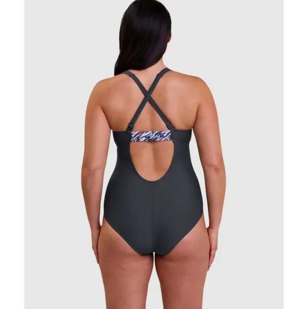 Buy Bondi Beach Sporty One-Piece Swimsuit with Bust Support