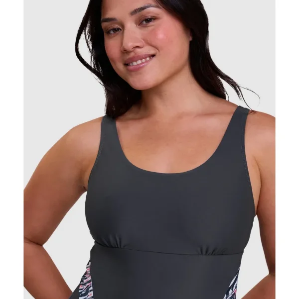 Buy Bondi Beach Sporty One-Piece Swimsuit with Bust Support