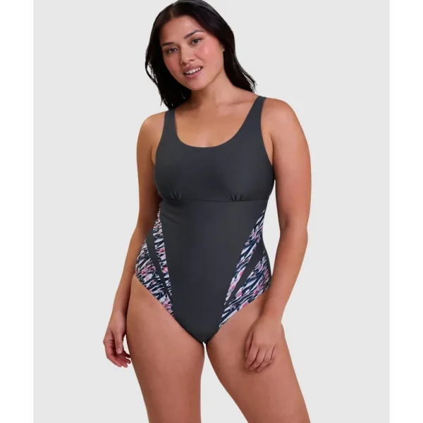 Buy Bondi Beach Sporty One-Piece Swimsuit with Bust Support