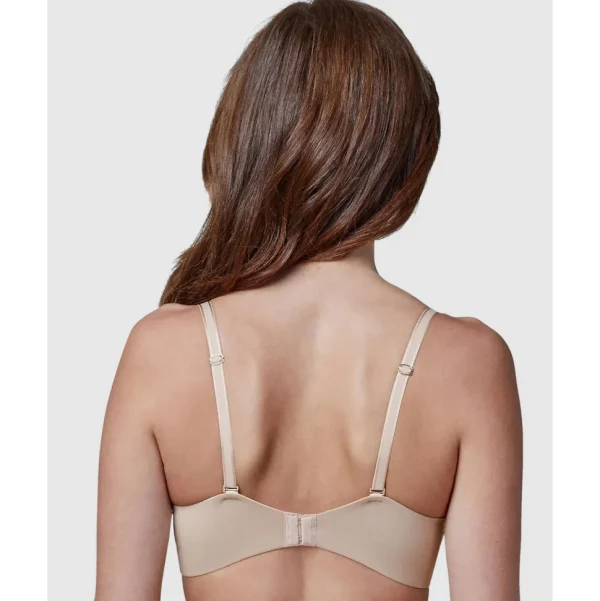 Buy Breathless Wired Plunge Push Up T-Shirt Bra Cashmere