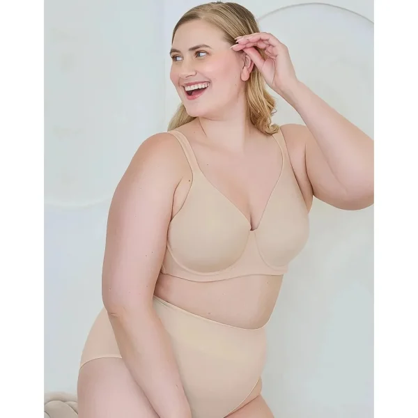 Buy Brigitte Padded Full Coverage Wireless Plus Size Bra