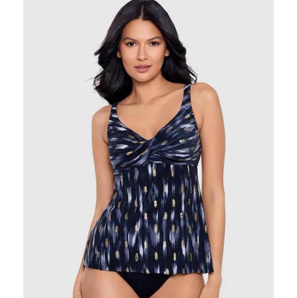 Buy Bronze Reign Ayla V Neck Underwired Tankini Top