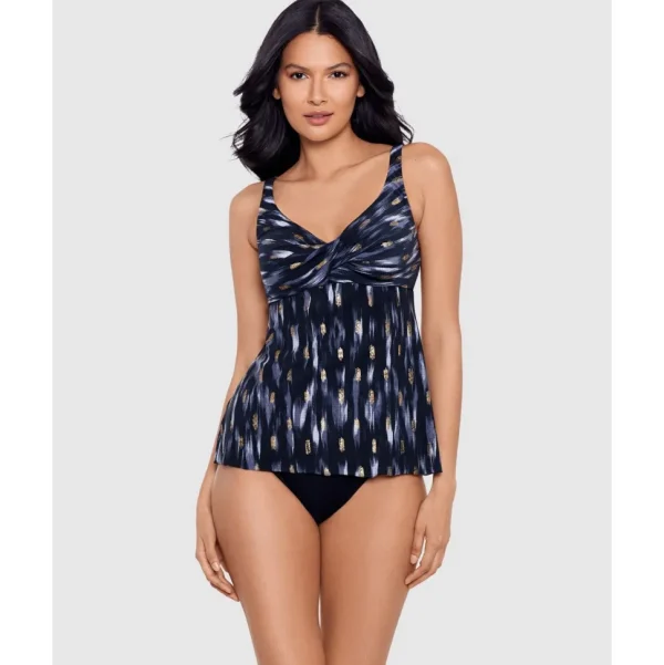 Buy Bronze Reign Ayla V Neck Underwired Tankini Top