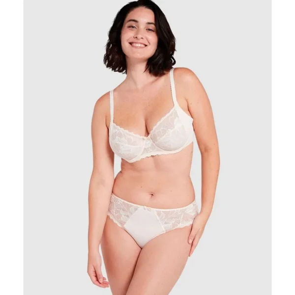 Buy Capucine Wired Two-Tone Lace Bra