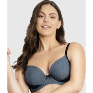 Buy Casey Denim Wired Plunge T-Shirt Bra