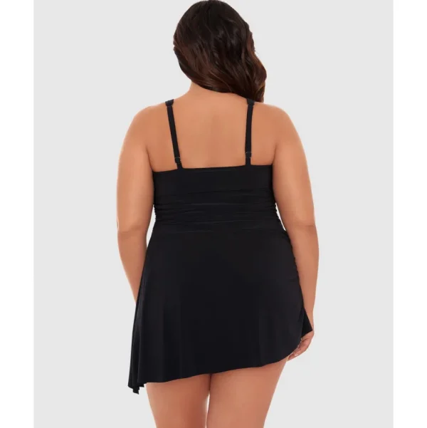 Buy Celine V Neck Short Plus Size Swimdress