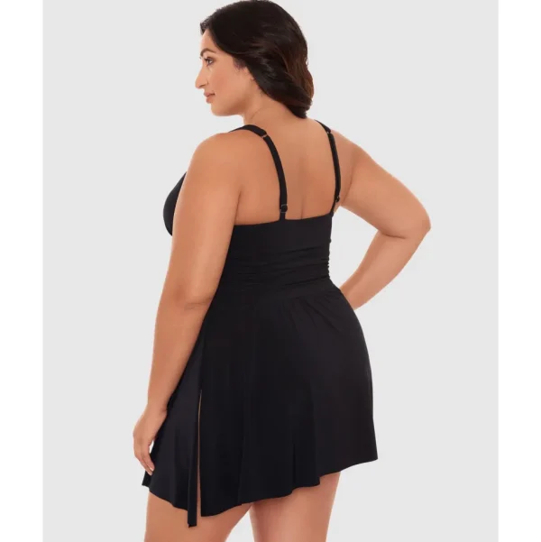 Buy Celine V Neck Short Plus Size Swimdress