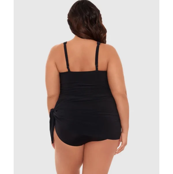 Buy Celine V Neck Short Plus Size Swimdress