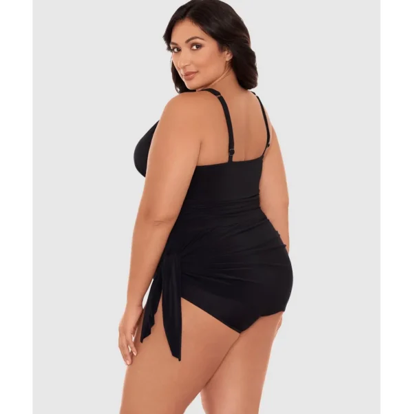 Buy Celine V Neck Short Plus Size Swimdress