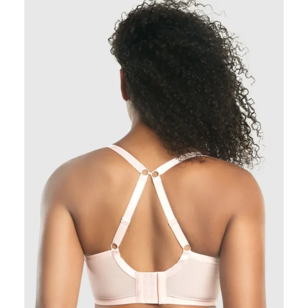 Buy Charlotte Lightly Padded Wired Longline Bra-Petal Pink Dot