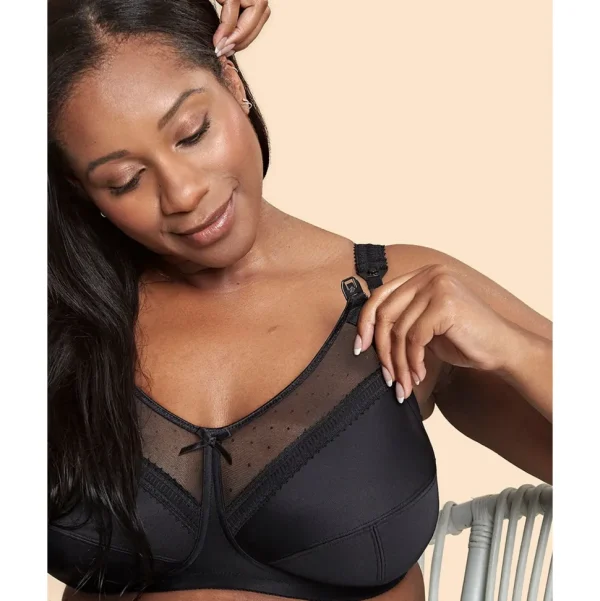 Buy Charlotte Supportive Cotton-Lined Full Bust Nursing Bra