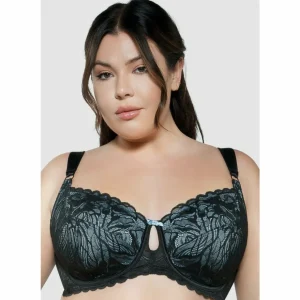 Buy Charlotte Wide Strap Wired Lace Bra