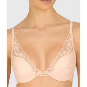 Buy Cherry Blossom Convertible-to-Racerback Lace Plunge Bra Cameo Rose