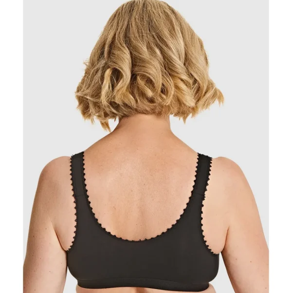 Buy Comfi Cotton Wirefree Press Stud Front Open Bra