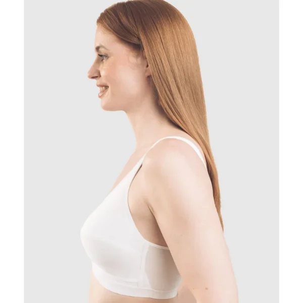 Buy Comfi Cotton Wirefree Press Stud Front Open Bra