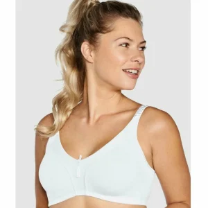 Buy Comfort Strap Moulded Wirefree Cotton Bra