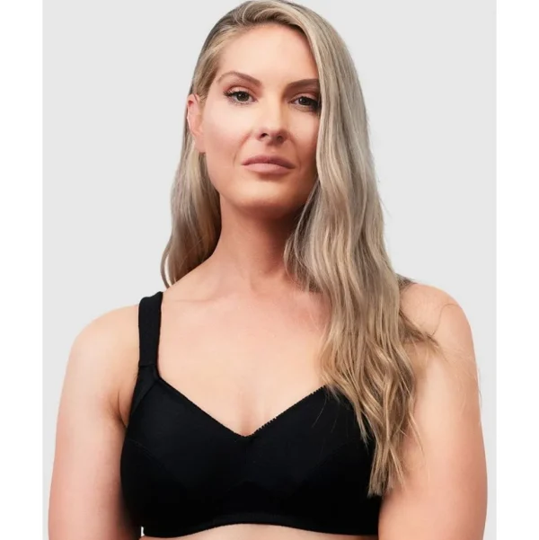 Buy Comfortable Cotton Lined Wide Strap Wirefree Bra